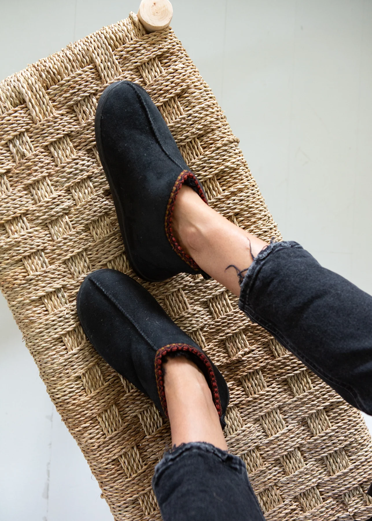 Agnes Sheepskin Boots - Coal - Image 6