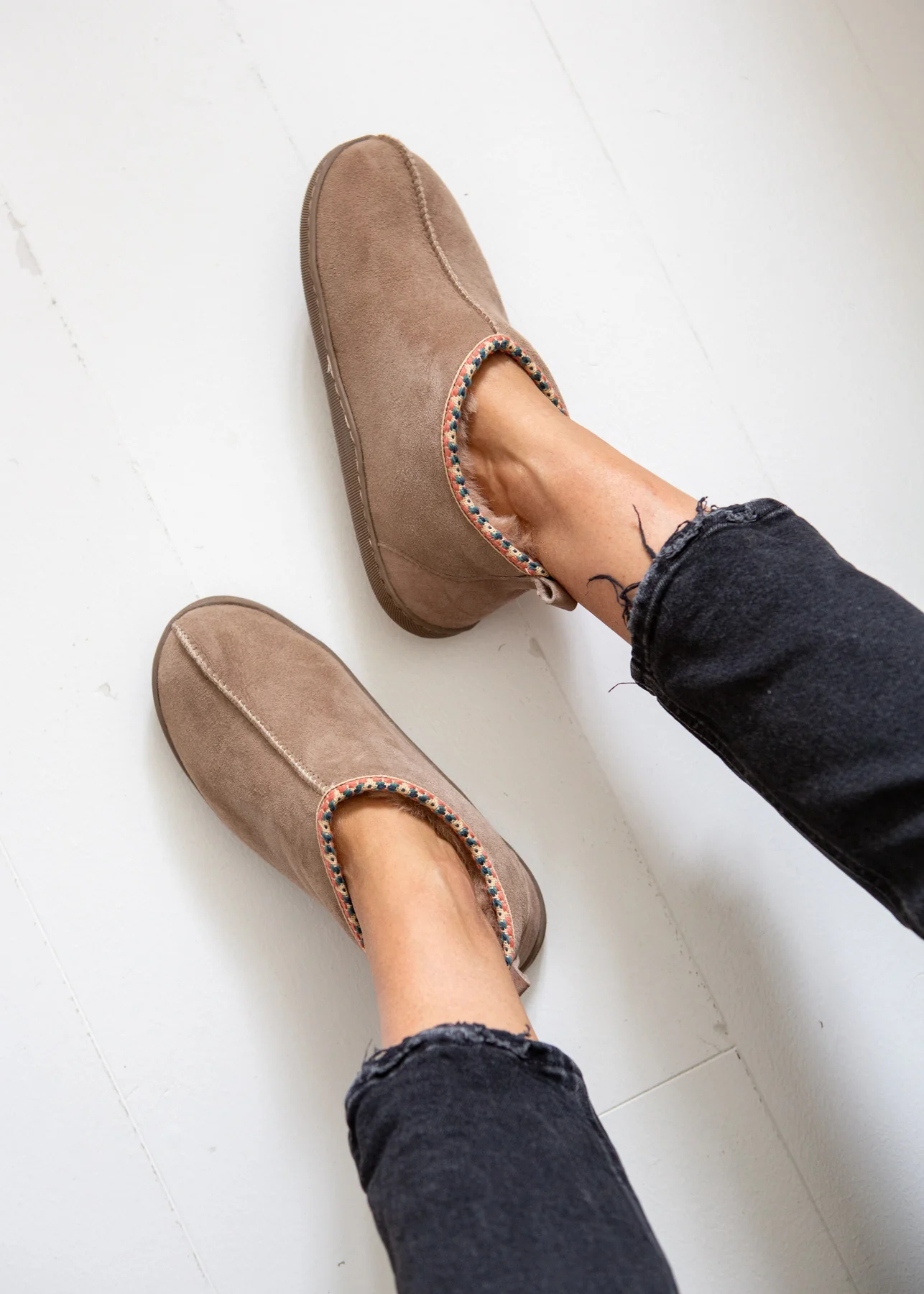 Agnes Sheepskin Boots - Pale Beige - Image 15