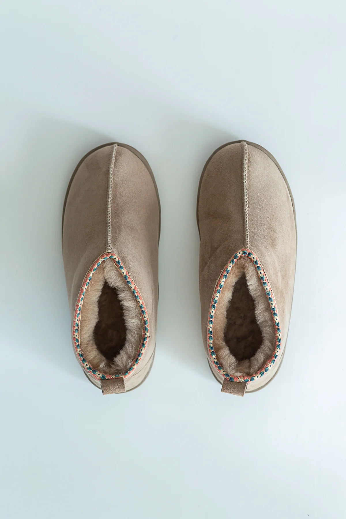 Agnes Sheepskin Boots - Pale Beige - Image 7