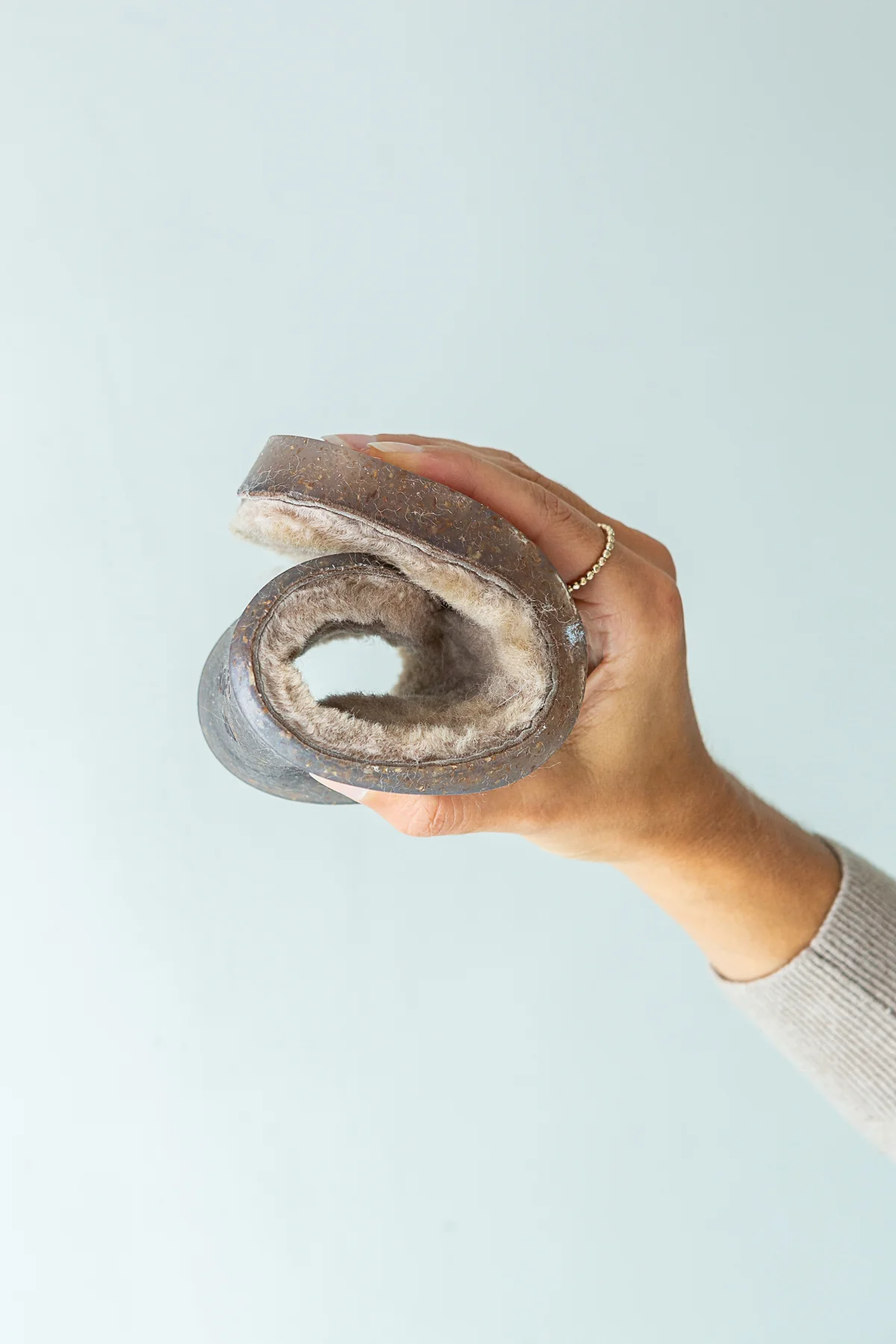 Agnes Sheepskin Boots - Pale Beige - Image 8