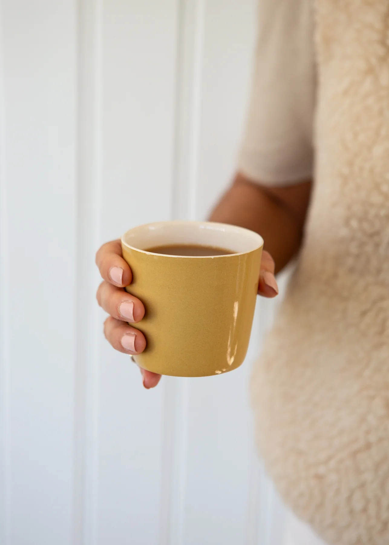 Brickett Davda Beaker - Handmade Ceramic Coffee Cup - Image 12