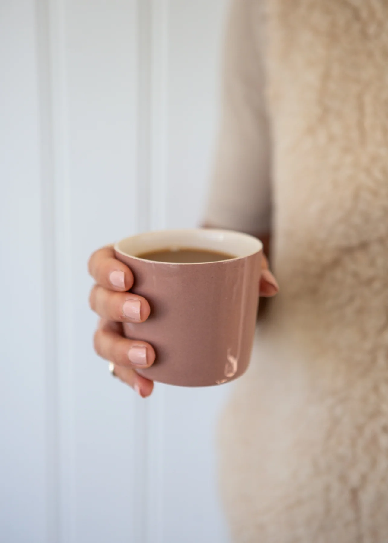 Brickett Davda Beaker - Handmade Ceramic Coffee Cup - Image 8