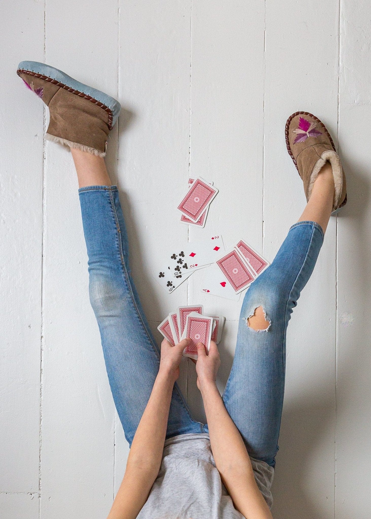 Children's Slipper Boots – Rhubarb - Image 3