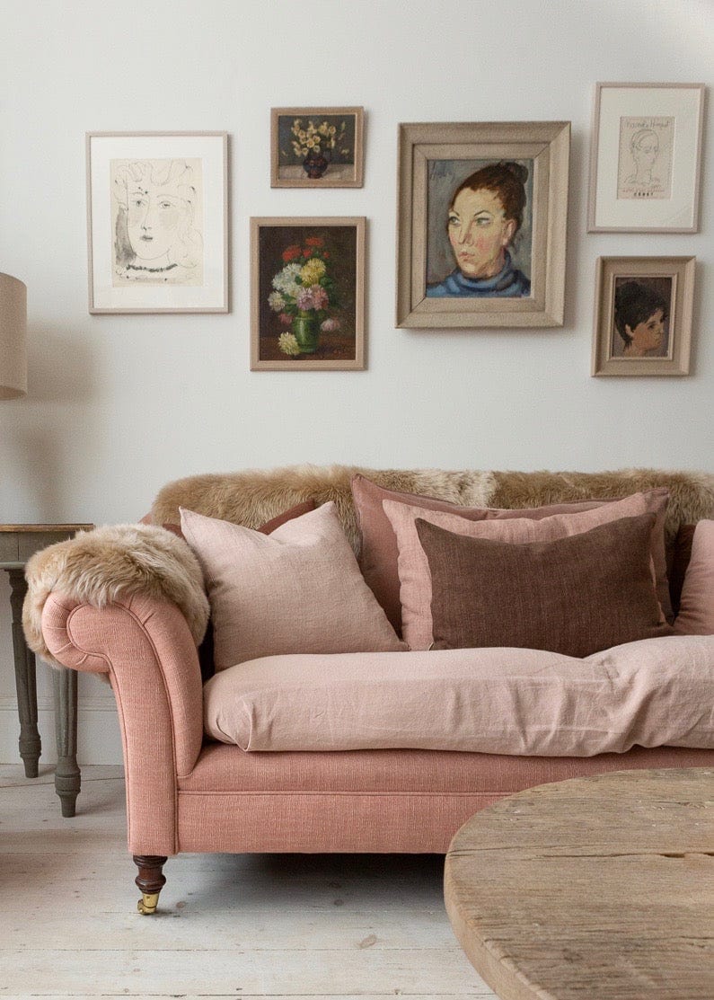 Double Sheepskin Rug – Natural Nappa - Image 5