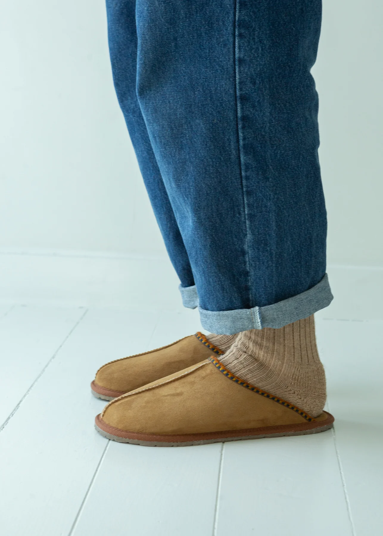 Men's Sheepskin Slipper Mules - Otto - Image 9