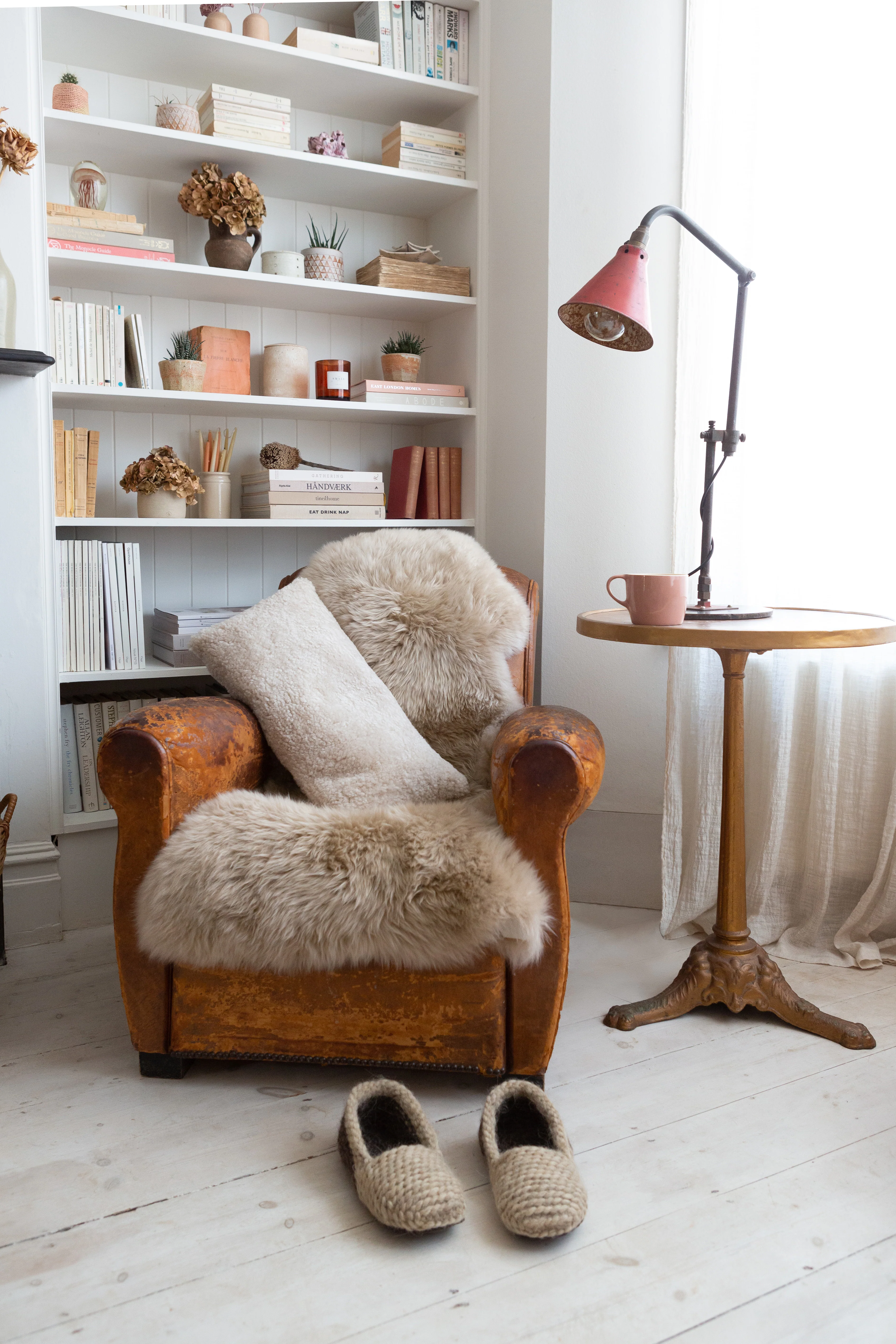 Large Sheepskin Rug – Natural Nappa - Image 4