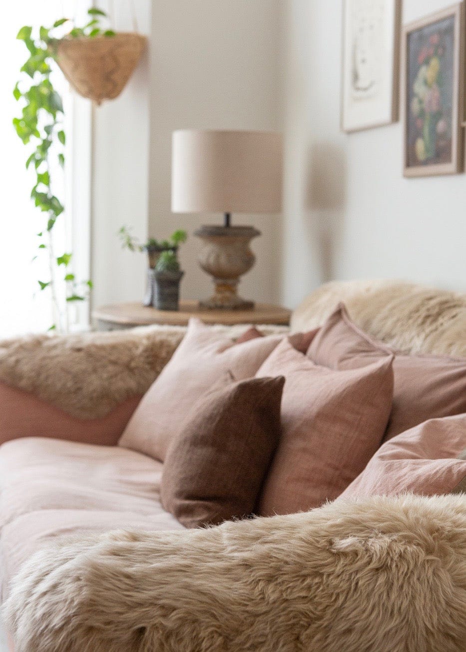 Standard Sheepskin Rug – Natural Nappa - Image 4