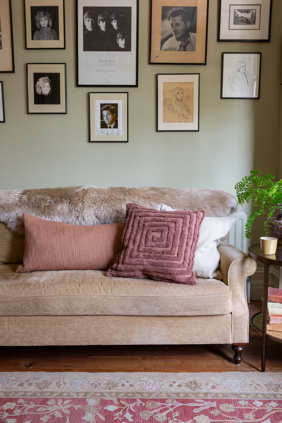 Tufted Spiral Cushion - Mocha - Image 7