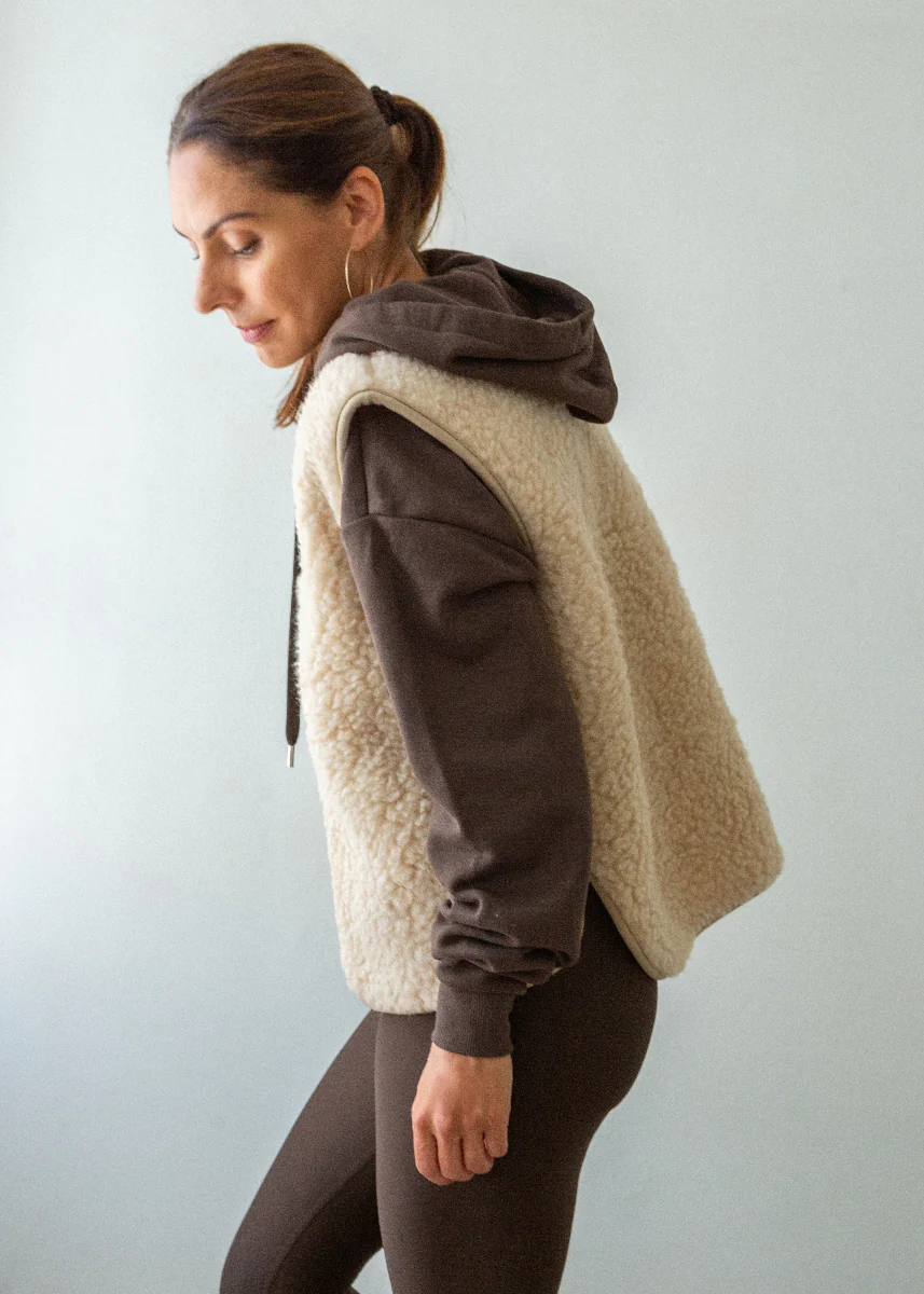 Zip Merino Gilet - Image 7